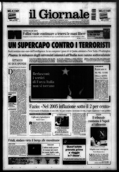 Il giornale : quotidiano del mattino